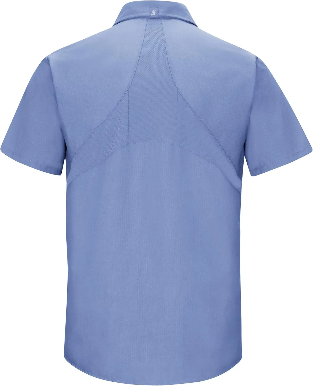 Red Kap Men's Short Sleeve Work Shirt with Mimix