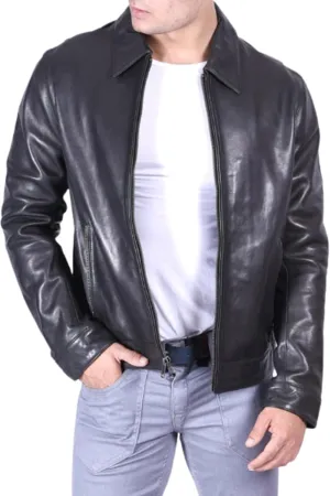 SID Men's Classy Wear Leather Jacket & Biker Jacket