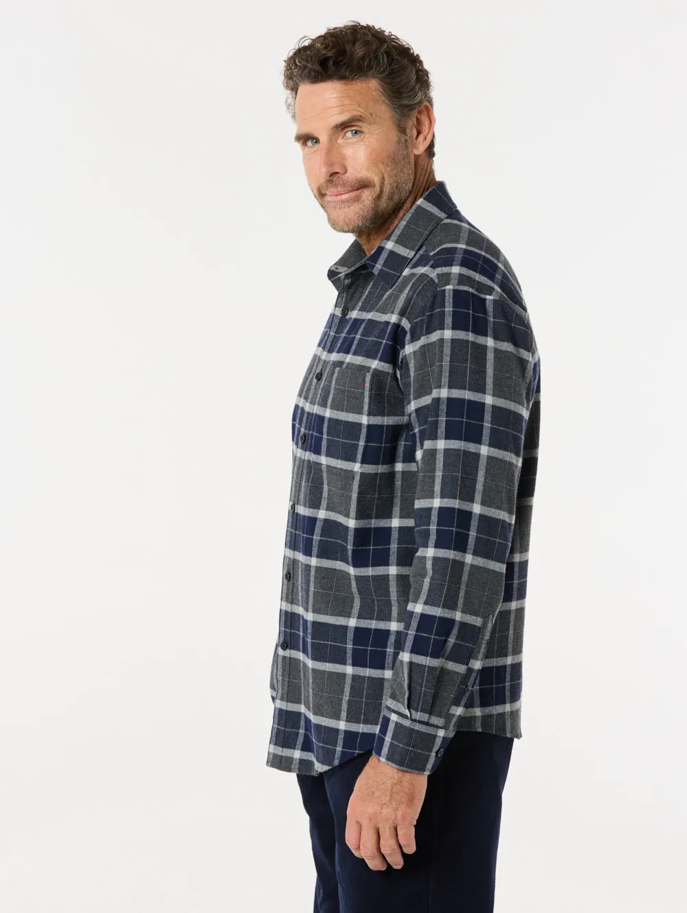 Stratton Cotton Brush Shirt