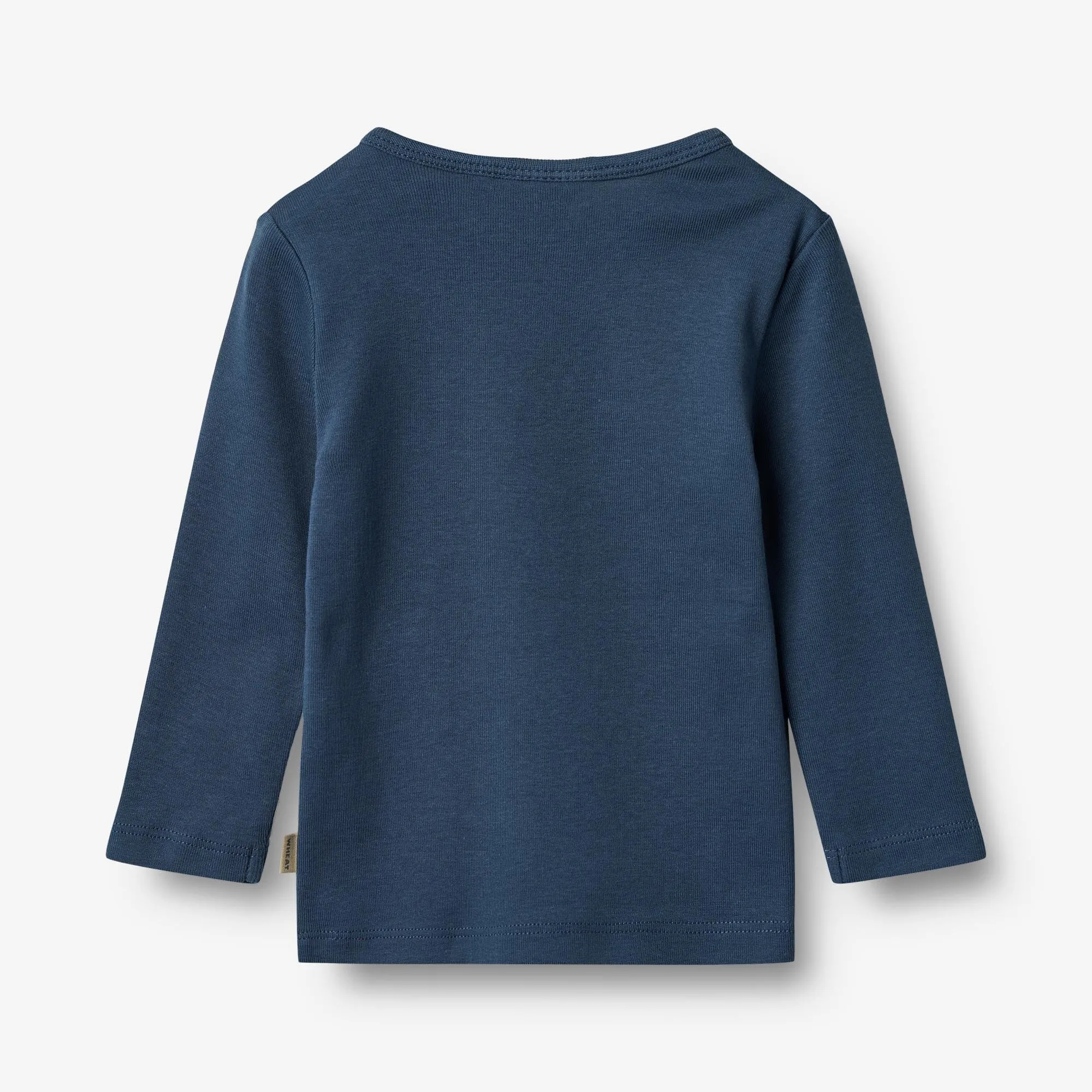 T-Shirt L/S Benjamin - blue waves
