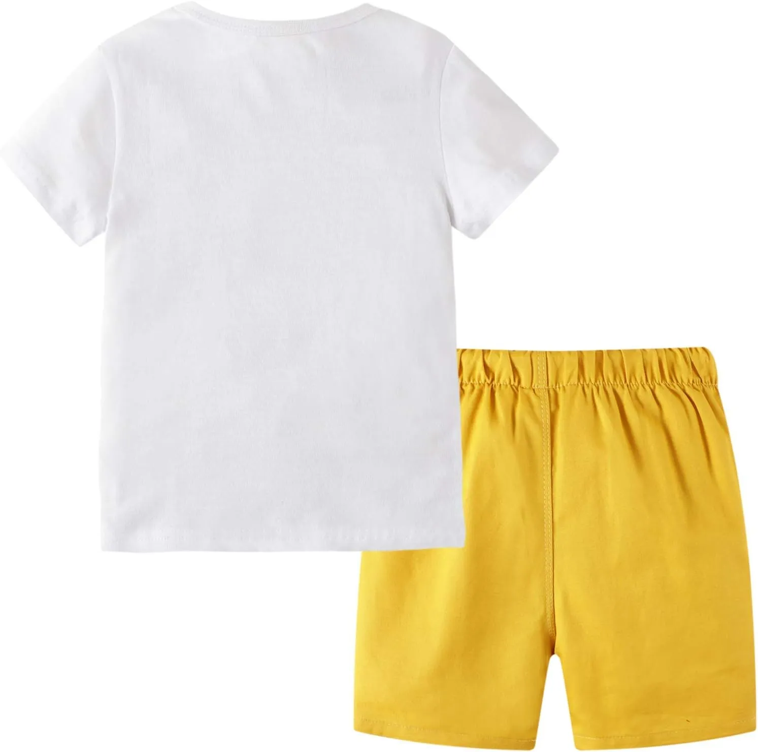 Toddler Boy Clothes Kids Summer Cotton Outfits Shirt Short Sets Size 2-7