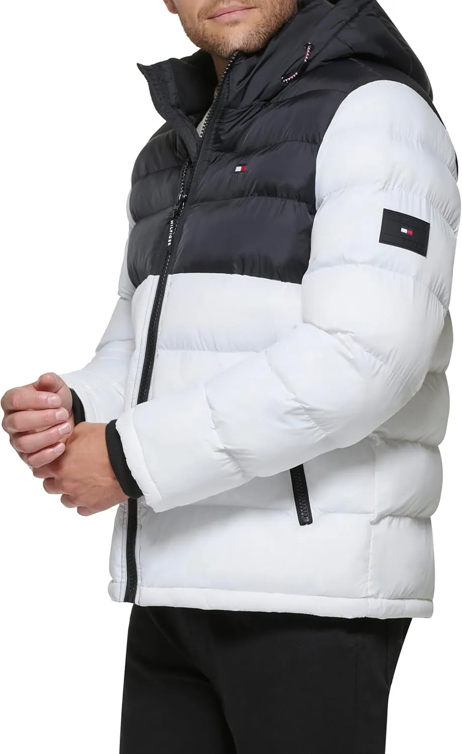 Tommy Hilfiger Men's Hooded Puffer Jacket (Standard and Big & Tall)