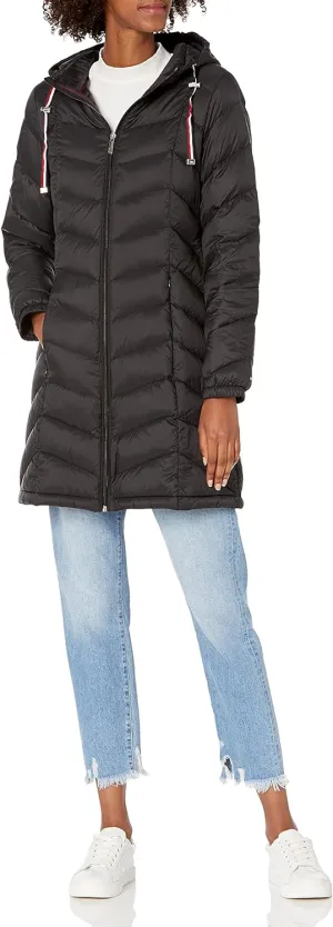 Tommy Hilfiger Women's Mid-length Down Packable Jacket