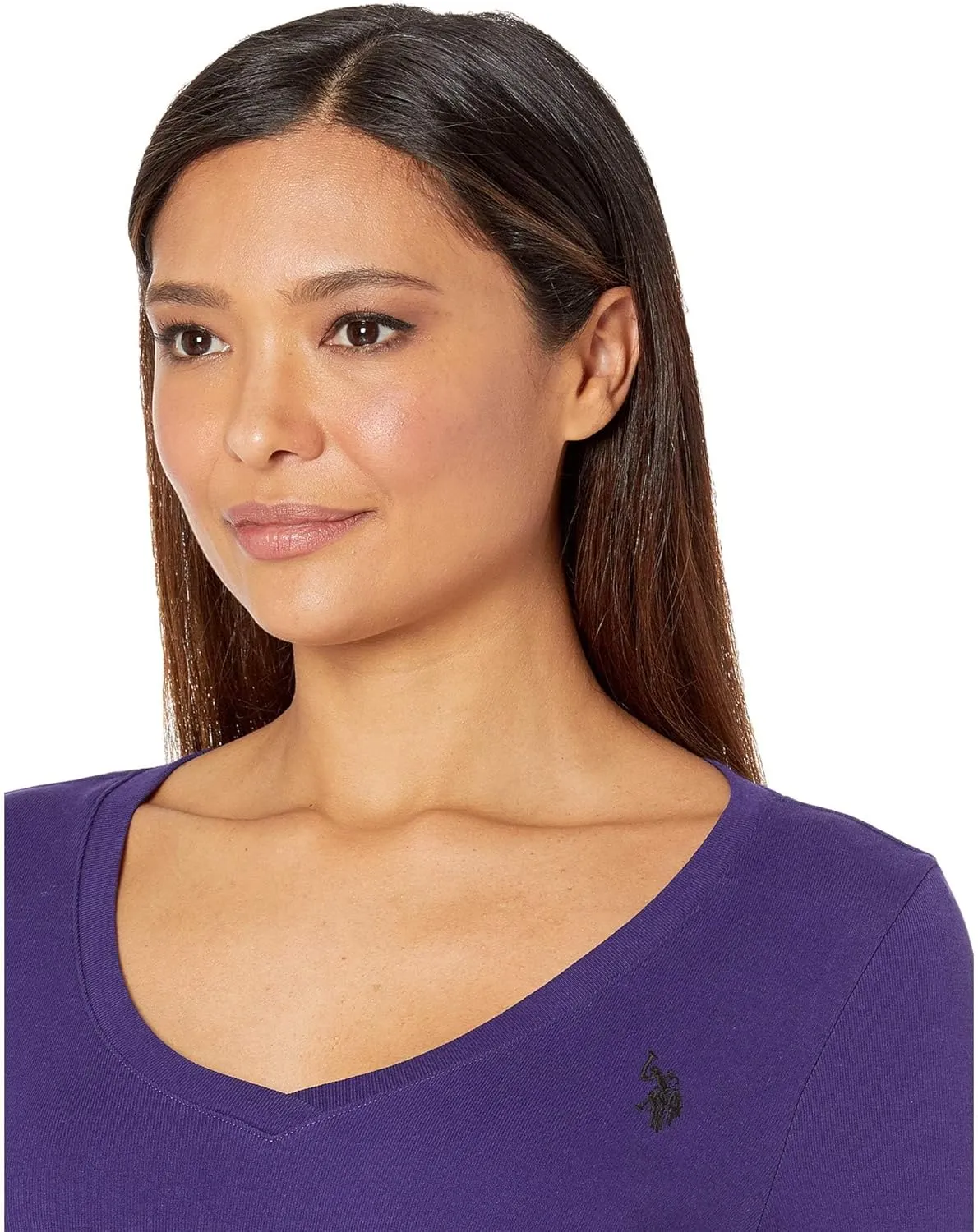 U.S. Polo Assn. Juniors' Ribbed V-Neck T-Shirt