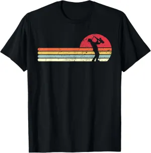 Vintage Saxophone Sunset Tenor Gift For Instrument Players T-Shirt