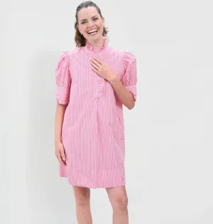 Westport Dress - Pink Striped
