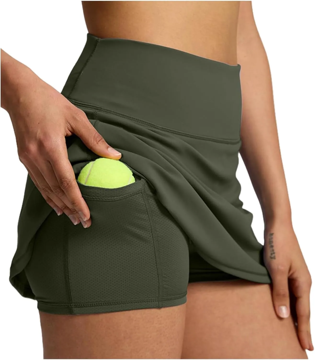 Women's Skorts Casual Summer Pockets Shorts High Waisted Pleated Running Workout Athletic Golf Tennis Skirt Shorts