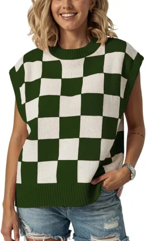 Women's Spring Loose Short Sleeve Pullover Sweater Fashionable Office Vacation Wear Fall Summer