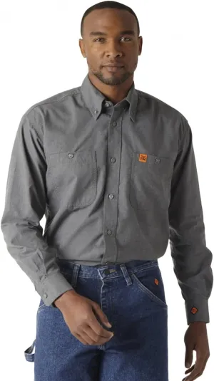 Wrangler Men's Riggs Workwear Flame Resistant Two Pocket Work Shirt