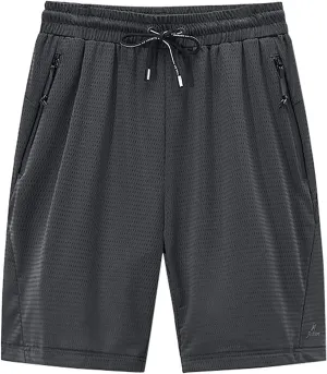 Ymosrh Men's Shorts Summer Casual Thin Fast-Drying Beach Trousers Casual Sports Short Pants Shorts, L-8XL