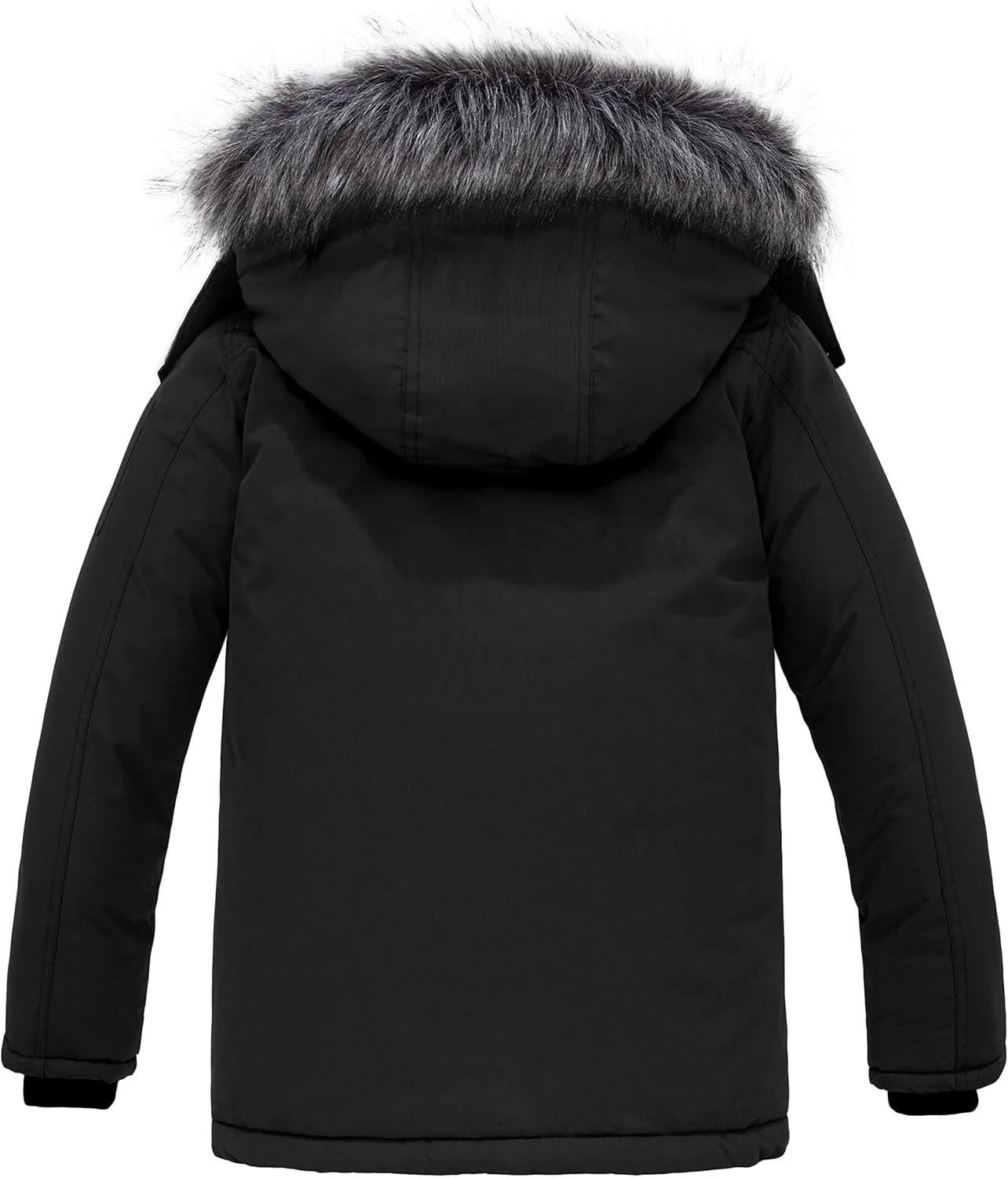 ZSHOW Boys' Warm Winter Coat Waterproof Parka Hooded Puffer Jacket