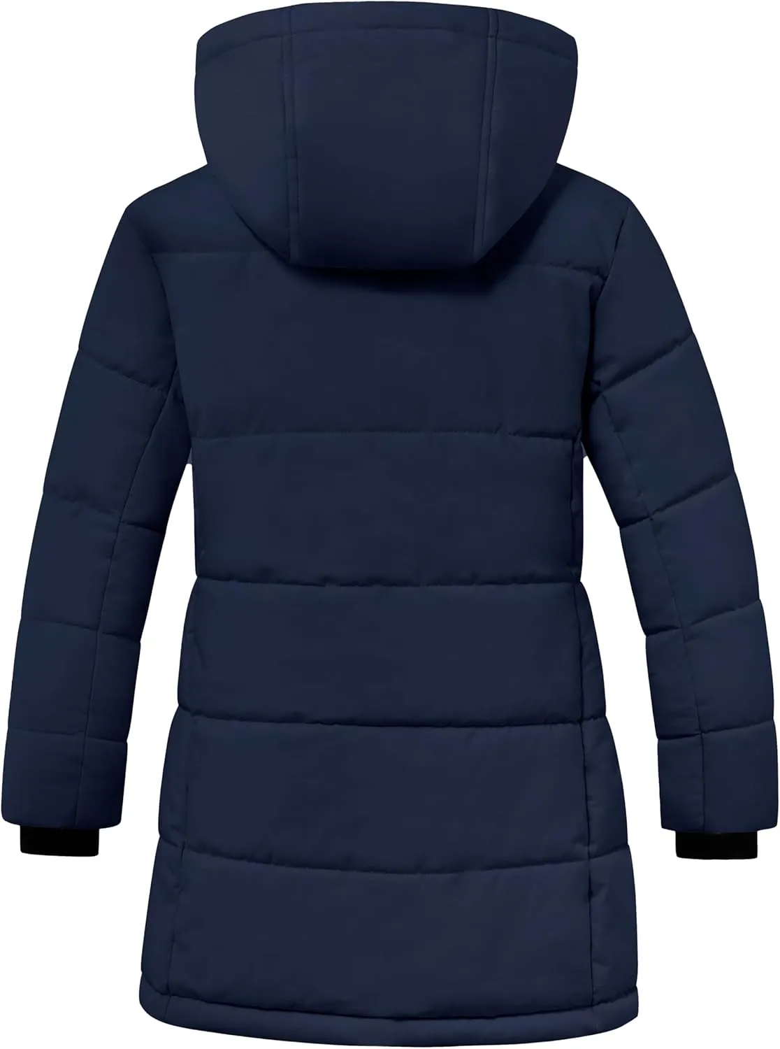 ZSHOW Girl's Winter Coats Hooded Outerwear Puffer Jacket Waterproof Warm Long Parka